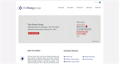 Desktop Screenshot of foraygroup.com